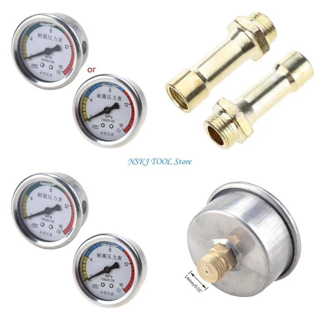 

L8RC Upgrade High Pressure Gauge/280 Gauge Base/380 Gauge Base Metal for Shell Univer