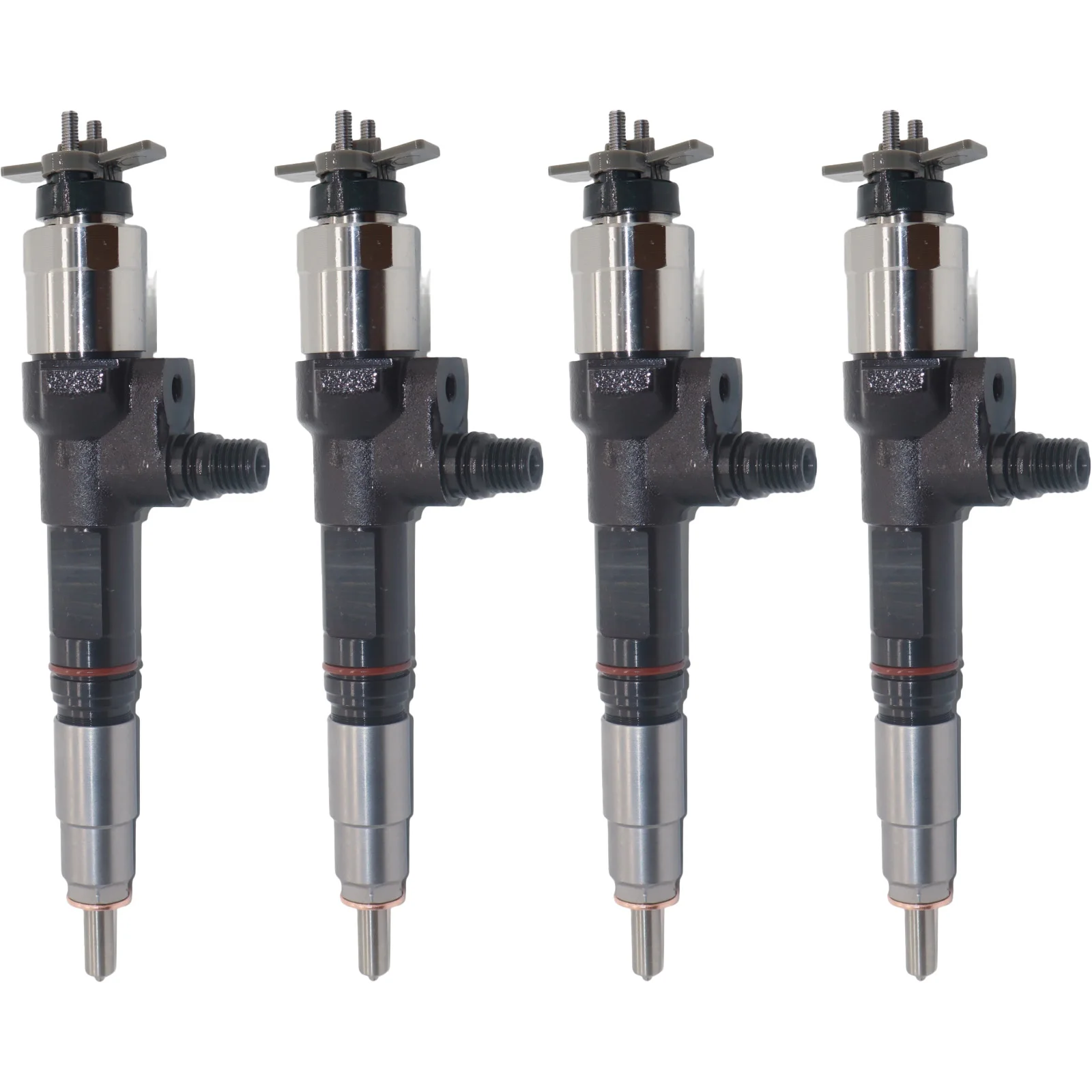 4PCS Fuel Injector 1J50053050 1J50053051 Suitable for KUBOTA V3800 4-CYL