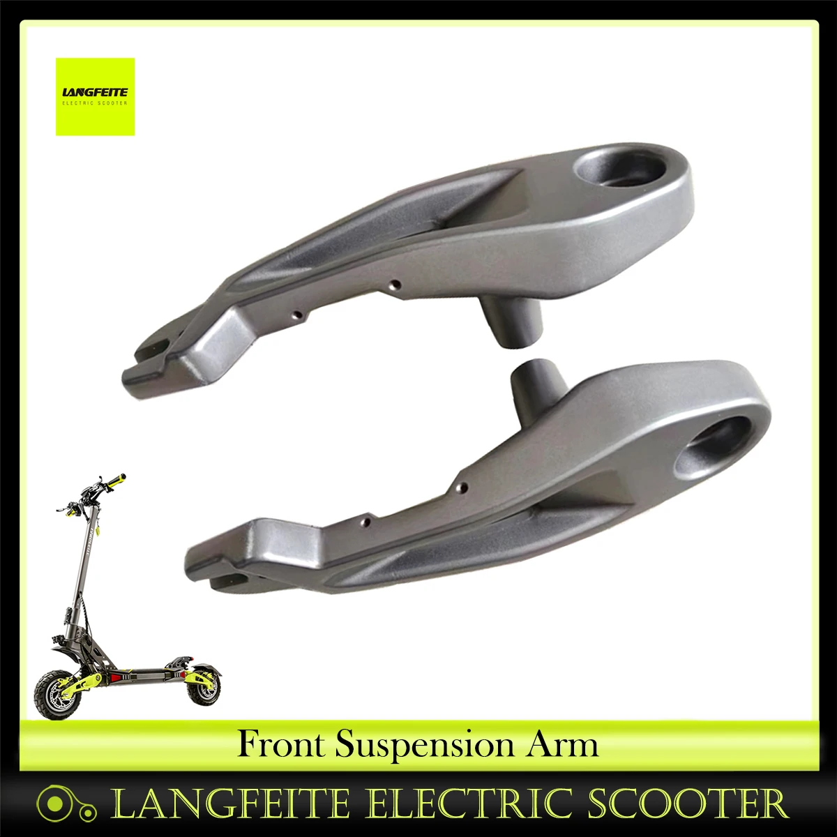 Original Langfeite Suspension Arm for Langfeite C5 Electric Scooter Front & Rear Fork Swing Arm Rocker Arm Official Spare Parts