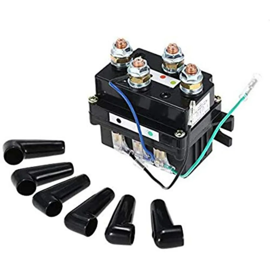 

Универсальное соленоидное реле-контактор 12В 500А для лебедок, усиленное, в алюминиевом корпусе, с красными проводными клеммами