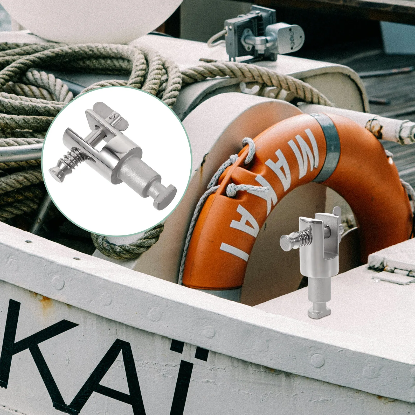 

Шарнирное соединение из нержавеющей стали с быстрым креплением для бимини-топа, морской вилочный шарнир, крепление для тента на лодку, фурнитура для понтонов, фитинг для рельсов яхты