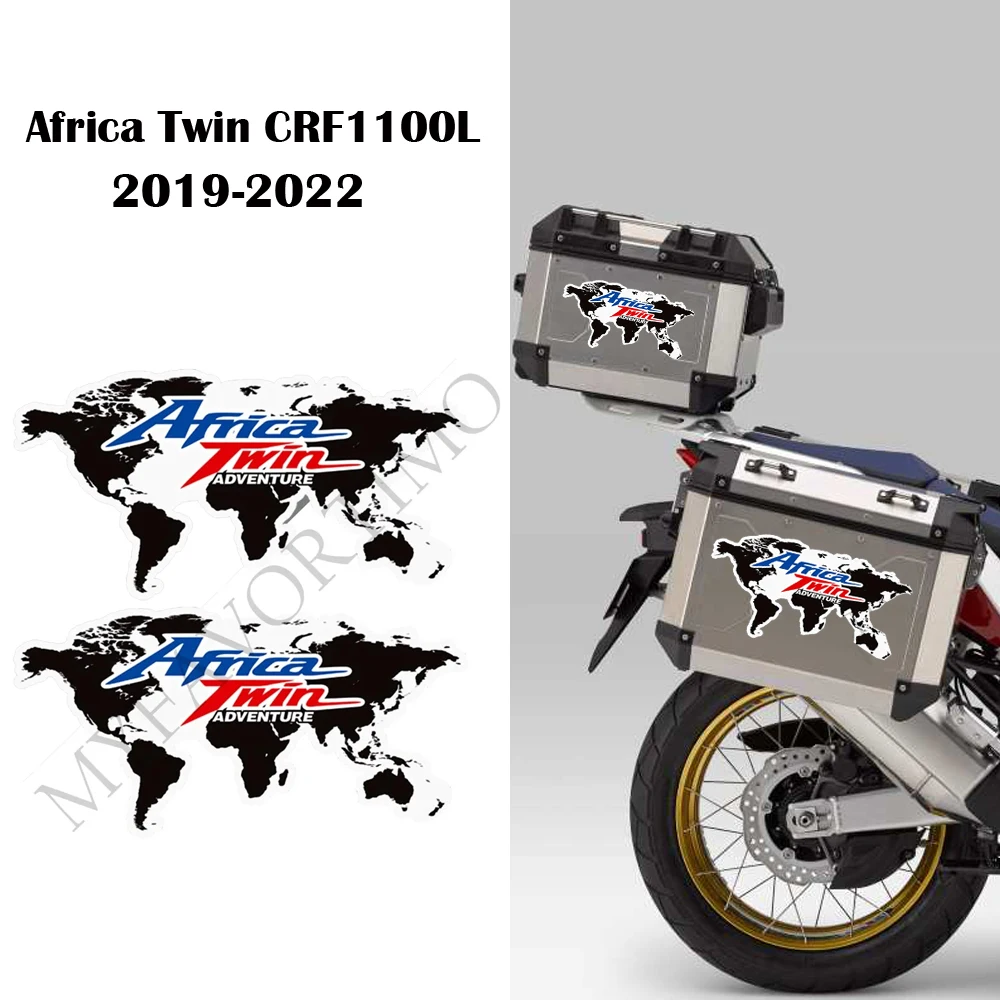 

2019 2020 2021 2022 Aluminium Box Kit Trunk Cases Panniers Luggage Stickers For Honda Africa Twin CRF1100L CRF 1100 AfricaTwin