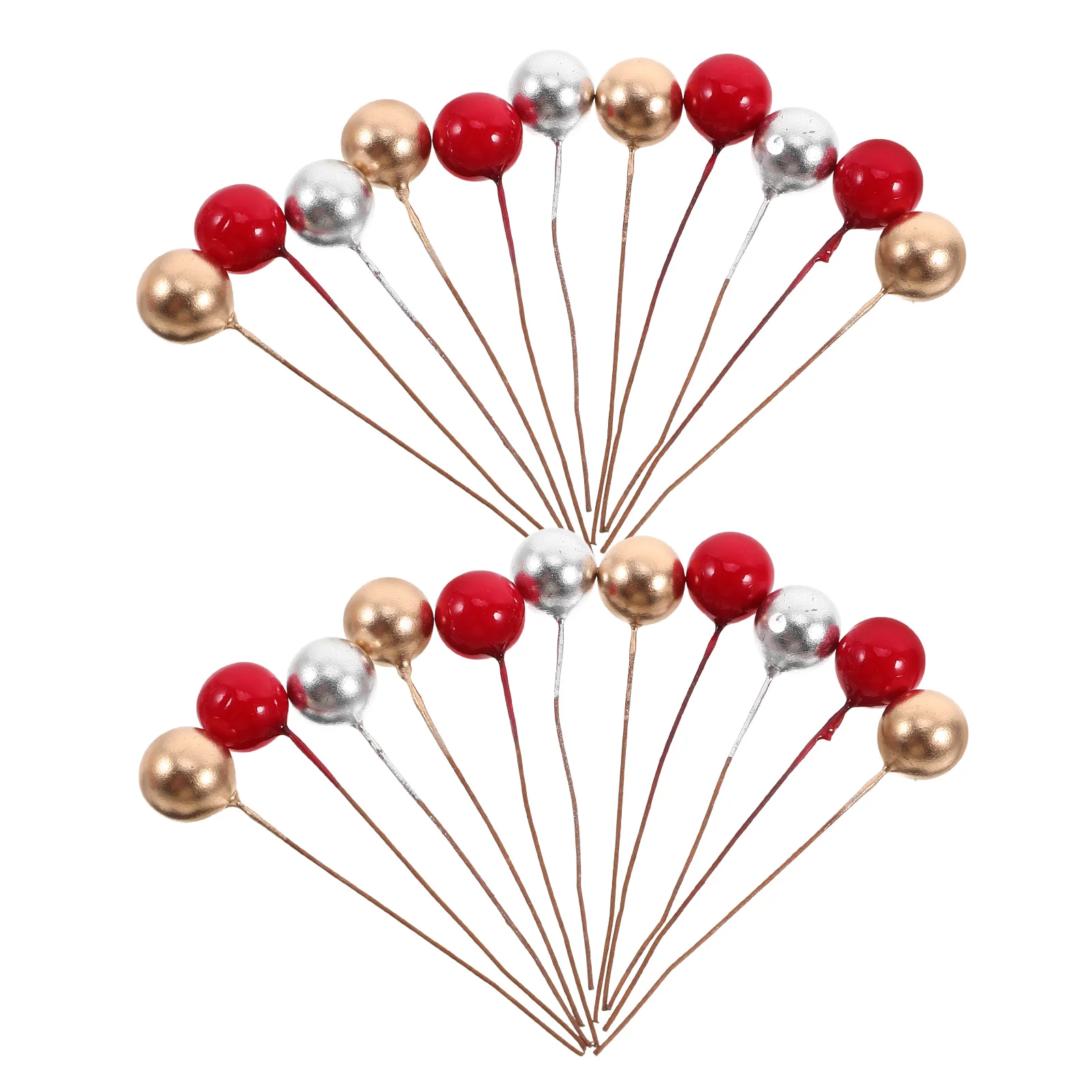 

300 Pcs Artificial Berries Christmas Decoration Lightweight Foam Fake Berry Wreath Mini Tree Craft Supplies Durable Realism