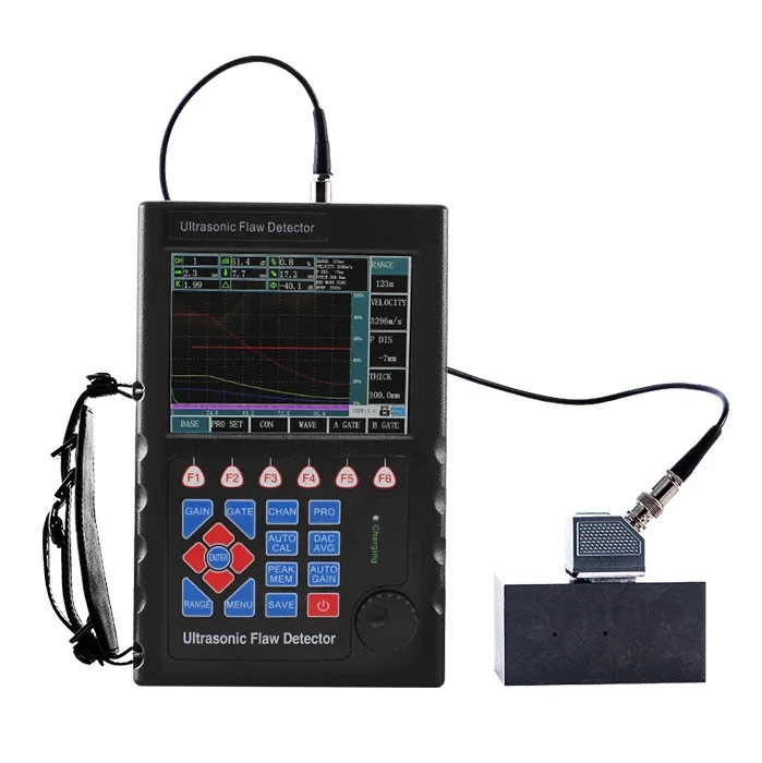 

Digital Metal NDT Ultrasonic Flaw Detector with Range 0 to 10000mm