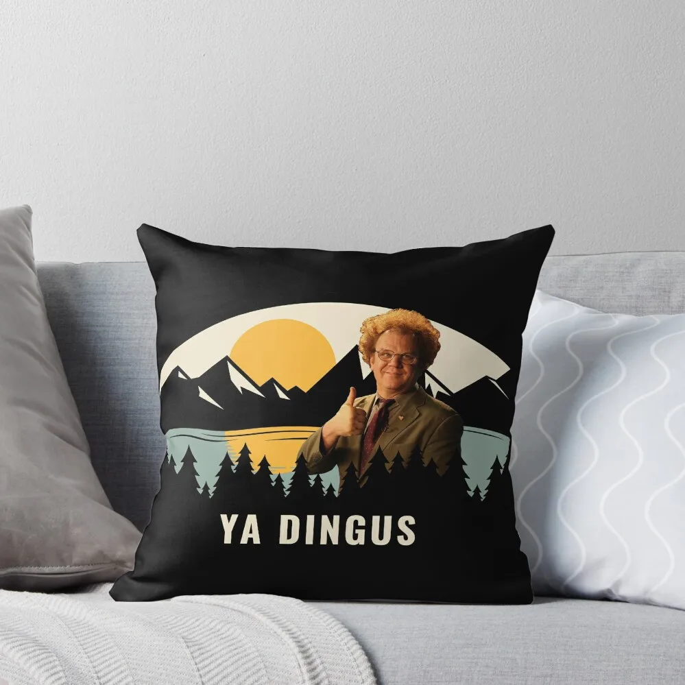 

Ya Dingus - Dr. Steve Brule Throw Pillow Plaid Sofa pillow pillowcase covers for pillows Sofa Cushions pillow