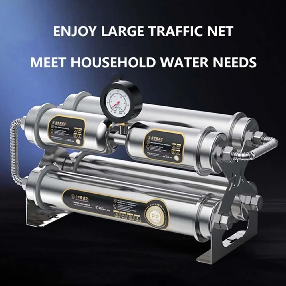 Five Stage Ultrafiltration Filter Direct Drinking  304 Stainless Steel Water Filter Household Kitchen Water Purifier