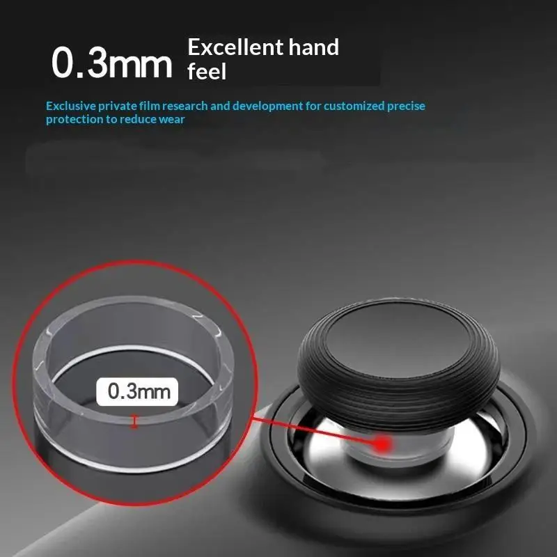 New 10Pcs Silicone Joystick Caps For Steam Deck/ROG Ally Elastic Protective Ring Anti-Slip Grip Dustproof Design