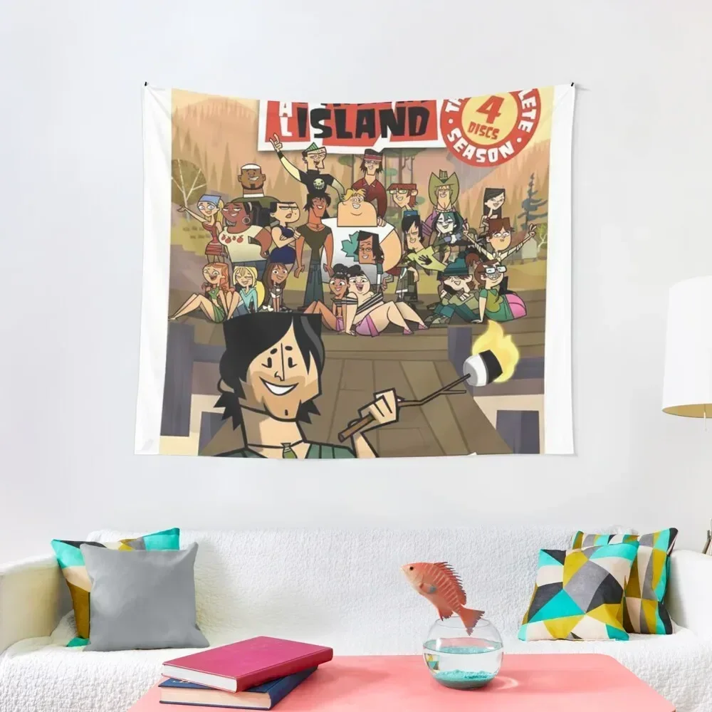 

7 total drama island Tapestry Decorative Wall Mural Decorations For Room Home Decorations Aesthetic Japanese Room Decor Tapestry