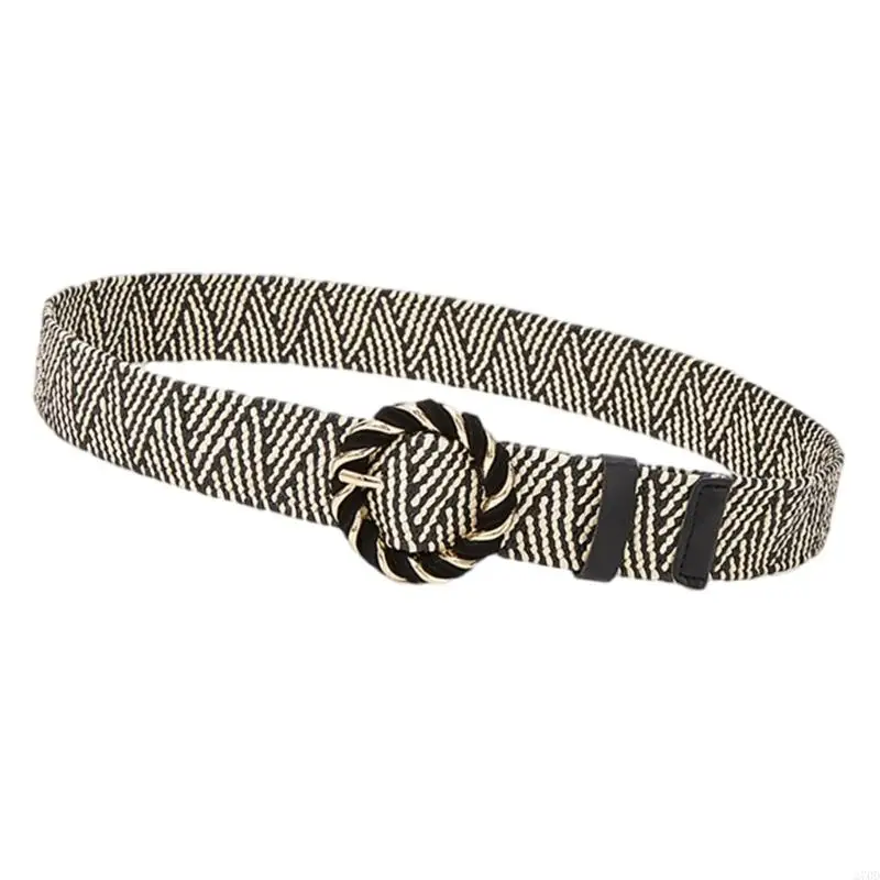 حزام الخصر لفساتين الجينز للنساء حزام الخصر سلسلة زي بسيط منسوج حزام نحيف مجوهرات الجسم