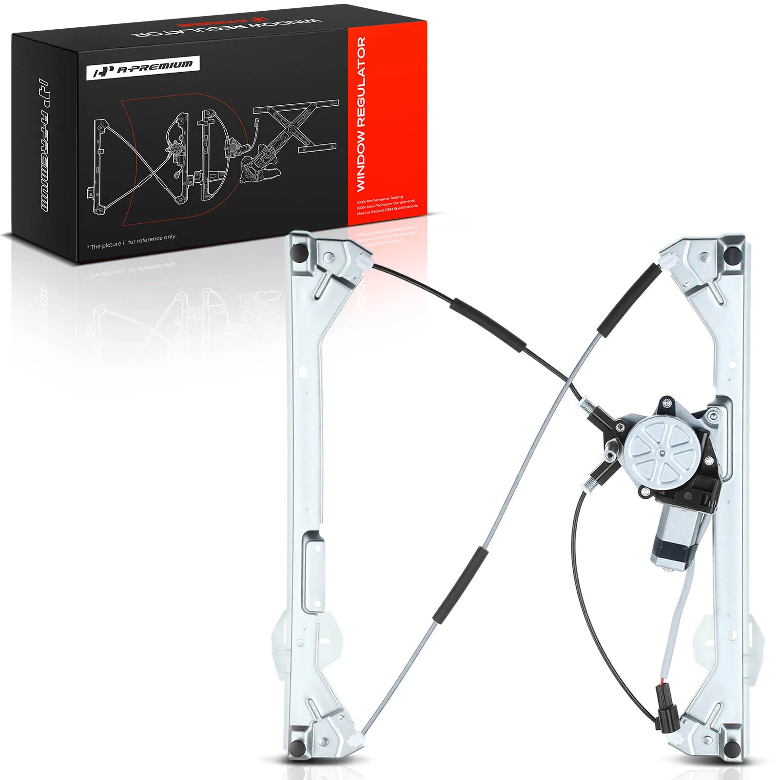 A-Premium Front Driver Side Power Window Regulator with Motor for Buick LaCrosse 2005-2009 Allure 2008-2009