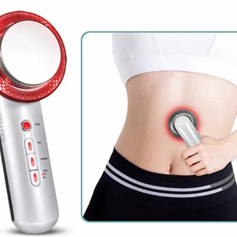 

Handheld Hot and Cold Facial Massage Apparatus Sonic Vibration Fat Burner Infrared Firming Anti-aging Beauty Apparatus