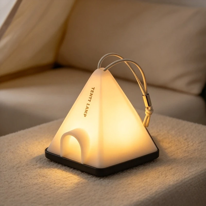 Rechargeable LED Camping Tent Light Portable USB Hanging Night Lamp Indoor Bedroom Outdoor Emergency Lighting For Camping Hiking