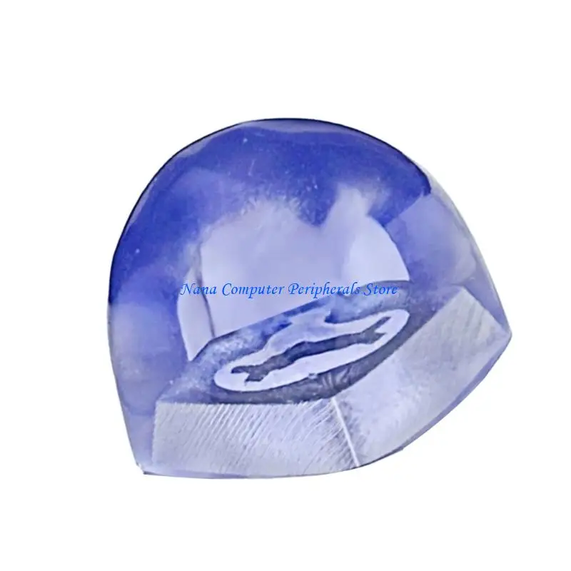 F68C Translucent Glow Enhances Keycaps Soft Touches for Numpad Mini Keyboards Keycap