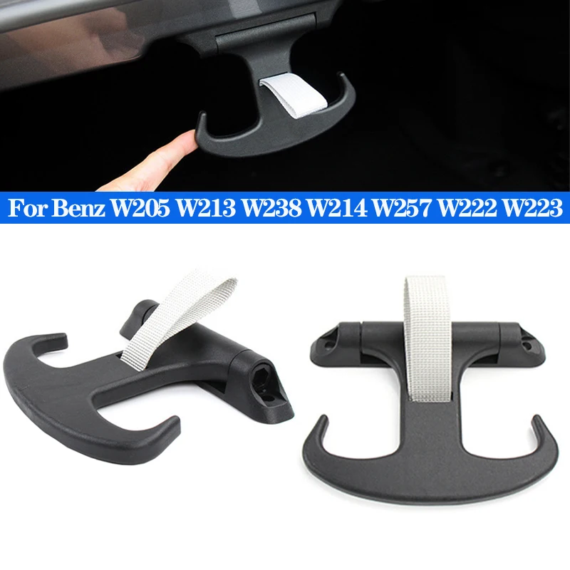 Pop Car Rear Trunk Hook Tail Box Clothes Tail Coat Hook Auto For Mercedes Benz C E S CLS Class W205 W213 W238 W214 W257 W222 W22