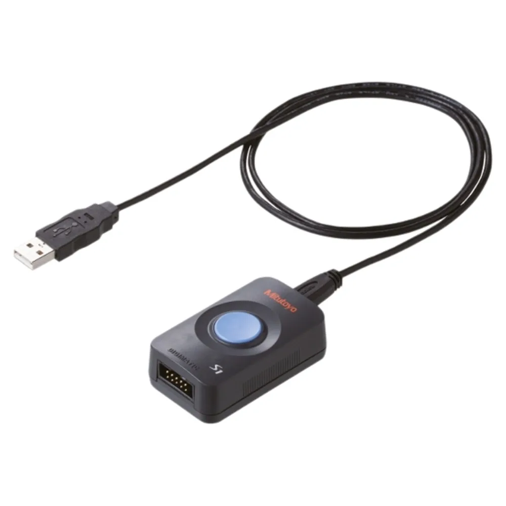 

Mitutoyo 264-020 Data Cable Japanese Premium Manufacturing 06AGL011 Box IT-020U 007R 016U Foot Switch 937179TSPC Data Input Tool