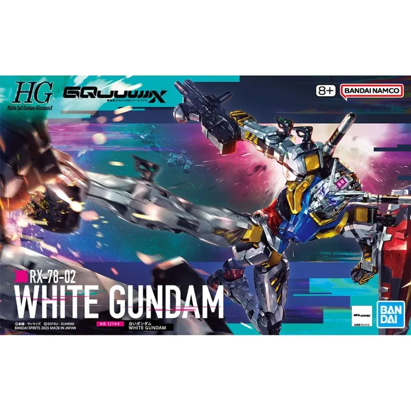 IN STOCK 】Bandai GQuuuuuuX Char's Zaku White Gundam HG 1/144