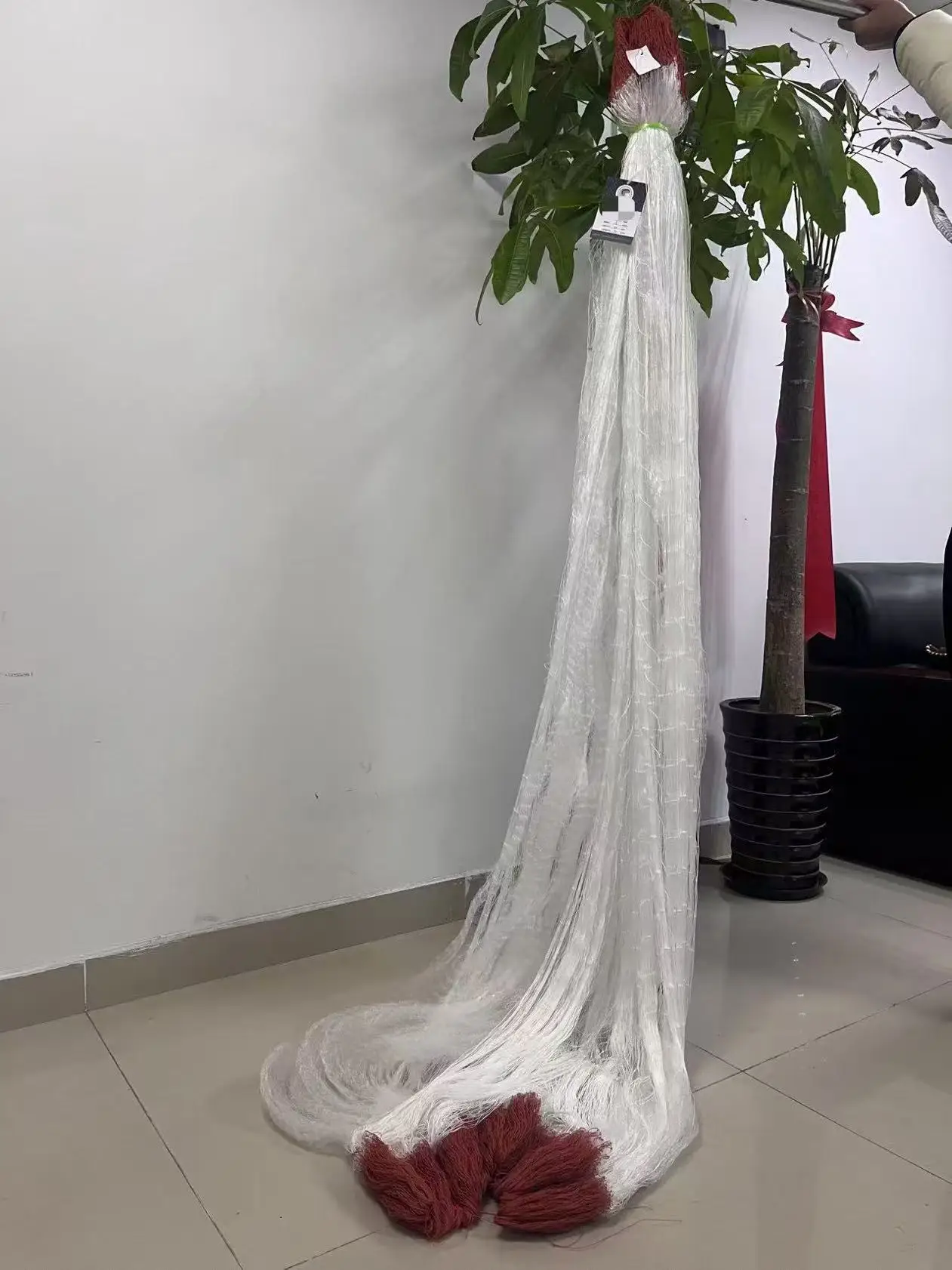 

3 layers of trammel nets,gill nets