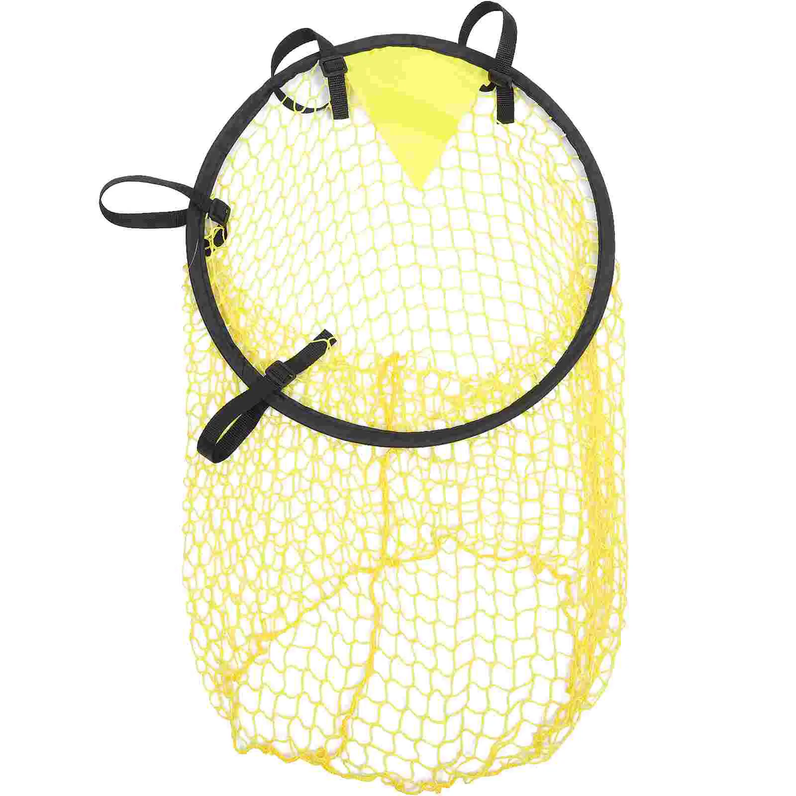 Indoor Soccer Ball Football Goal Net Gifts for Women Game Casual Footballing Netting Yellow Practice Miss