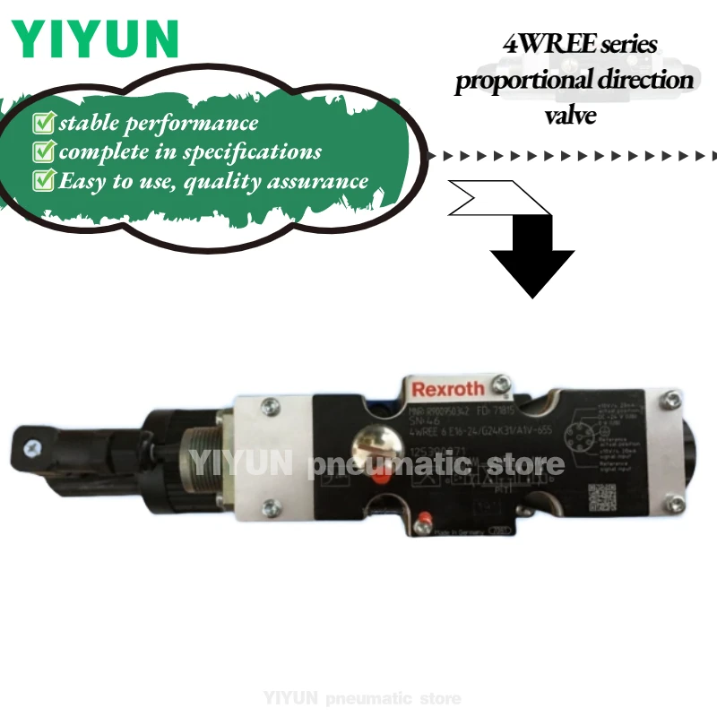 

4WREE6E16,4WREE6E08,4WREE6E32,4WREE6V16,4WREE6W08,4WREE6EA32,4WREE10E50,4WREE10W75-2X,пропорциональный направляющий клапан, серия 4WREE