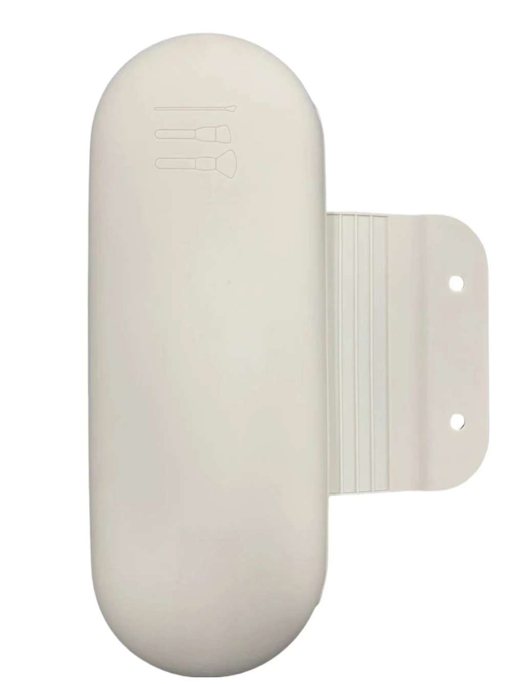 1 pc Silicone Makeup Brush Soft Portable Cosmetic Face Brushes Large Capacity Makeup Brush Bag Washable Makeup Pouch Holder Case