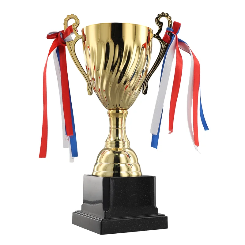 Piala Piala Emas 2Z-11.4 Inci untuk Kompetisi Pertemuan Olahraga Penghargaan Tim Pemenang Sepak Bola dan Suvenir Pesta Kompetisi