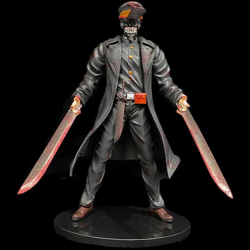 Chainsaw Man Denji Katana Man Samurai Sword PVC Action Figures Toys