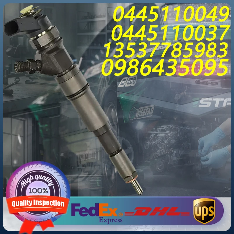 0445110049 0445110037 13537785983 0986435095 Дизельный инжектор для Land Rover Freelander 2.2D Jeep Cherokee 2,5 и 2,8 CRD двигателя