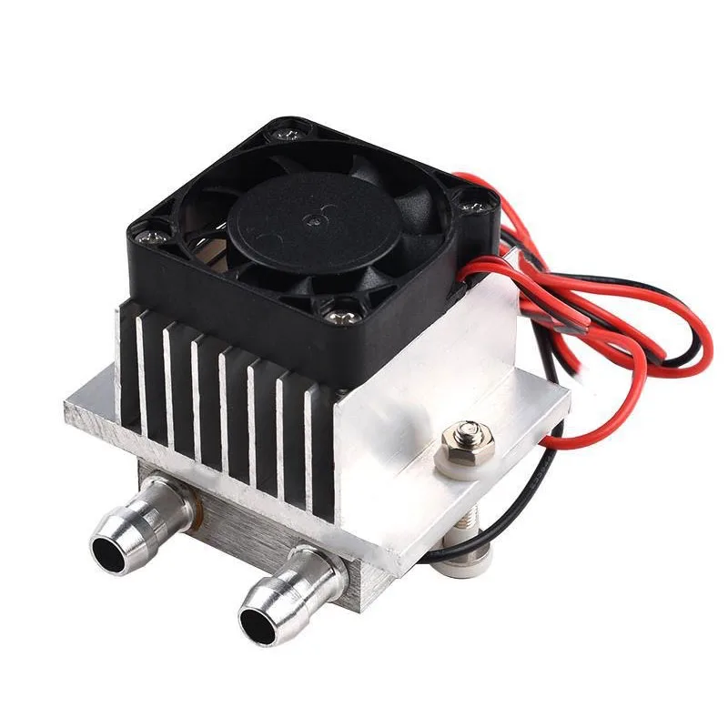 

12V Semiconductor Single Core Refrigeration Sheet Set DIY Air Conditioner Water Cooling System Set Electronic Refrigerator