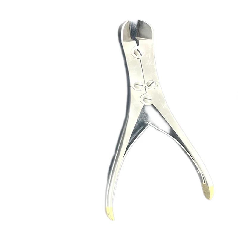 Veterinary Inlaid Bevelled Cutting Scissors, Orthopaedic Instruments