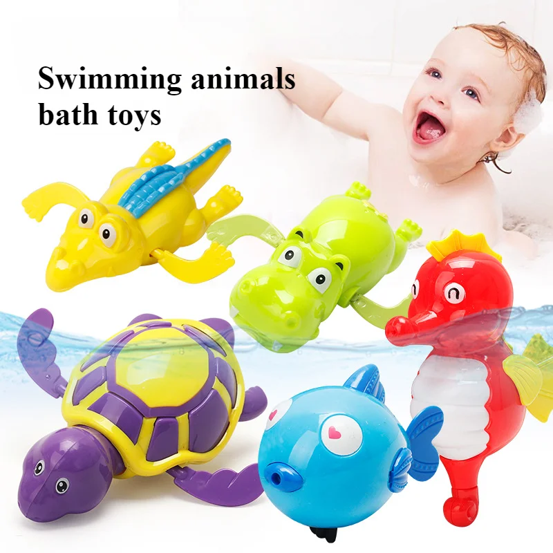 

Infant Winding Toy Swimming Turtle Animal Bathing Bathing Playing in The Water Swimming Toy