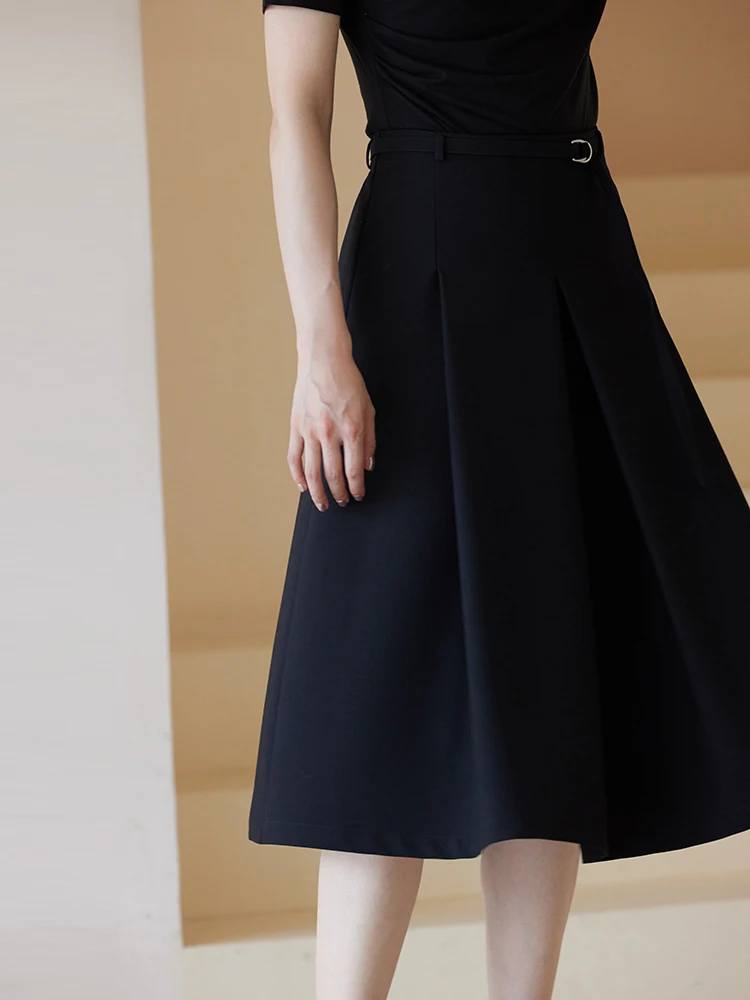 falda-semiformana-con-bordado-floral-de-ballet-de-cintura-alta-con-cinturon-plisado-silueta-de-corte-a-de-textura-densa-para-viajes-urbanos