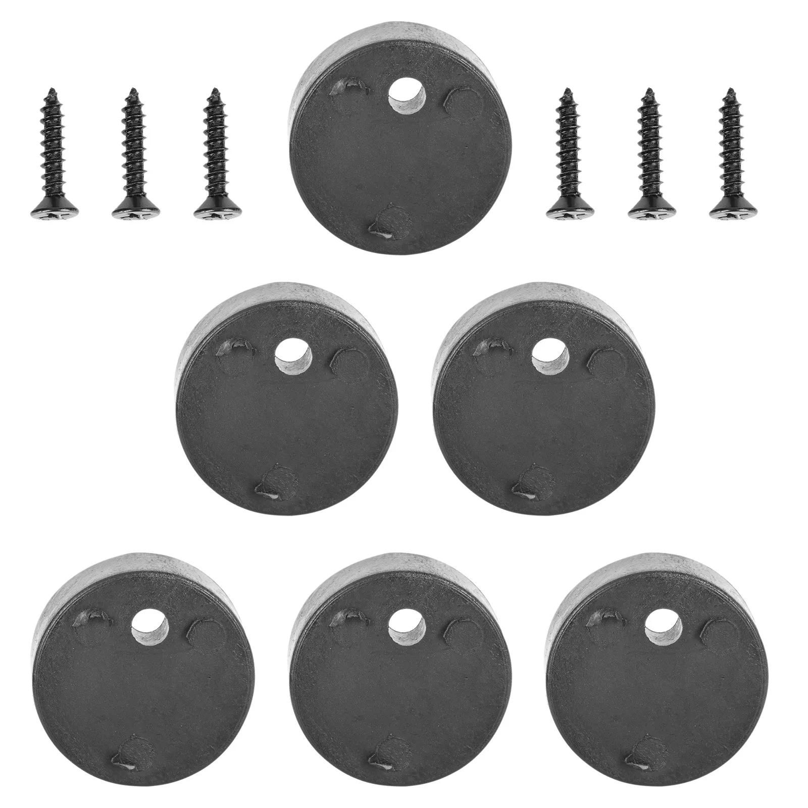 5Sets Barn Door Anti-Jump Parts Premium Pom Material Easy Install Anti-Derailment Blocks for Secure Sliding Door Fixation Track