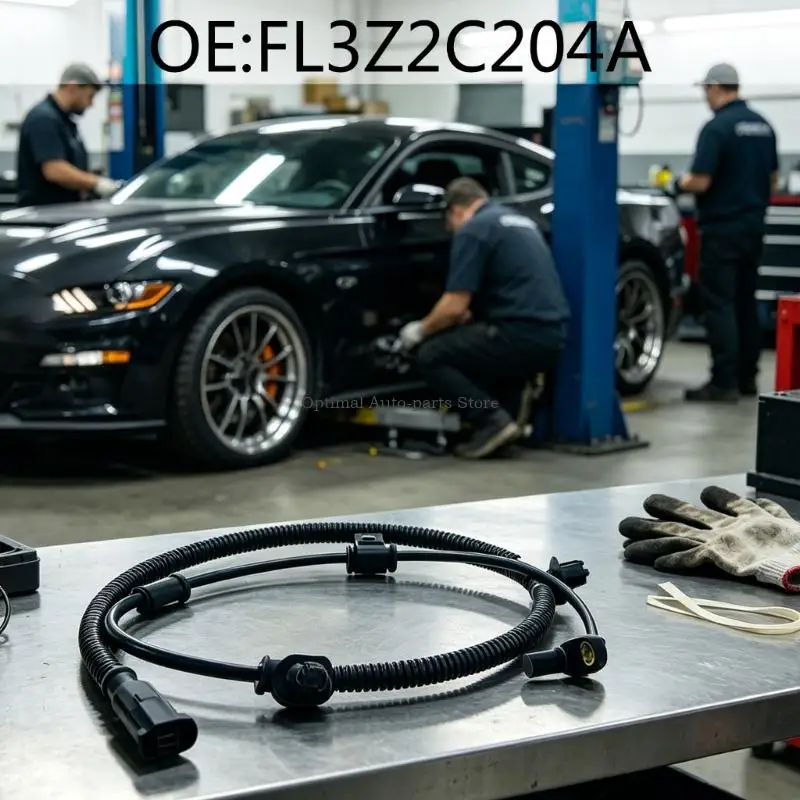 ABS Assembly for Navigator with Mounting Points and Ribbed Harness Sleeve