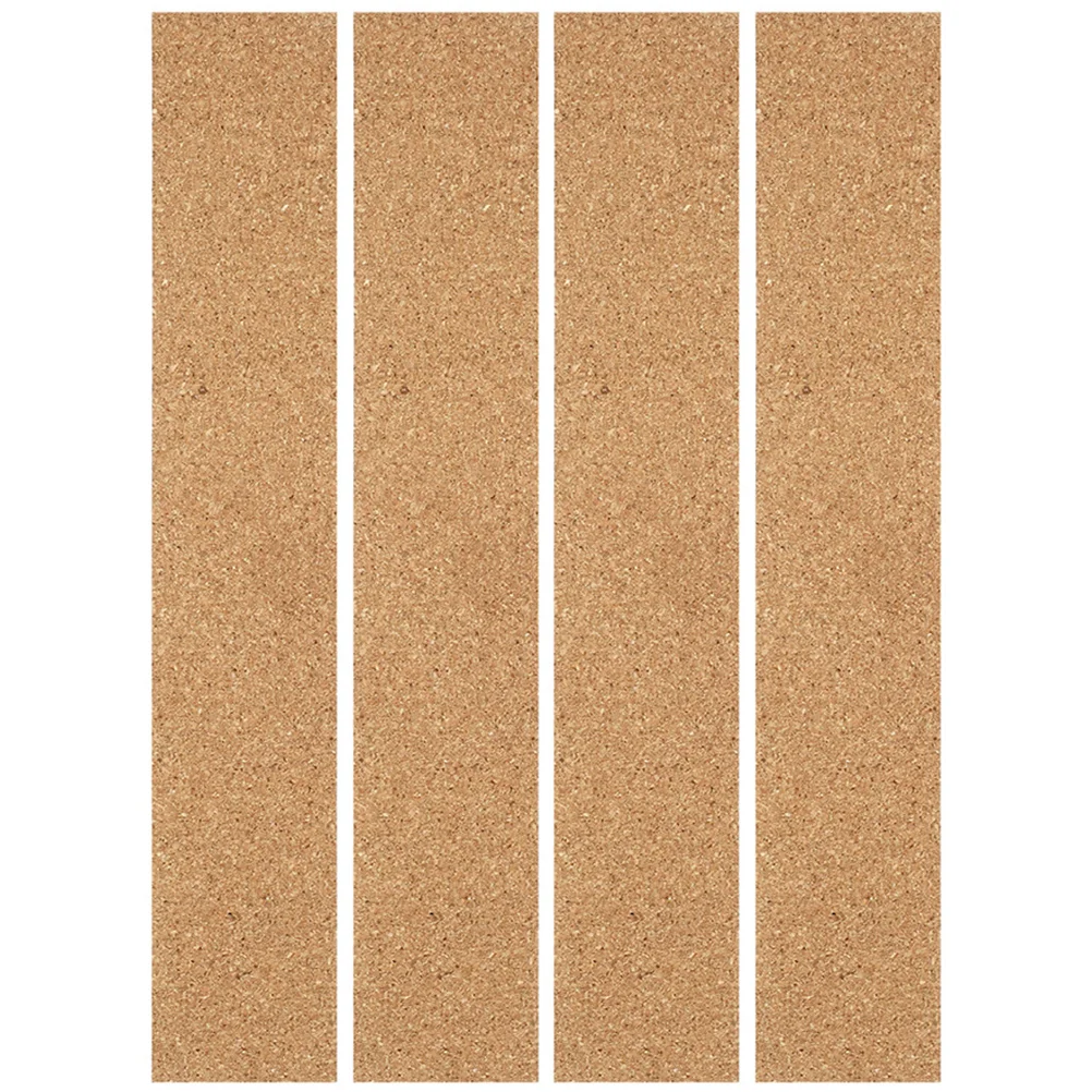 แถบกระดานไม้ก๊อกแบบมีกาวในตัว 5 ชิ้น ลายไม้ธรรมชาติ สำหรับติดประกาศในสำนักงาน ตกแต่งกระดานข้อความ