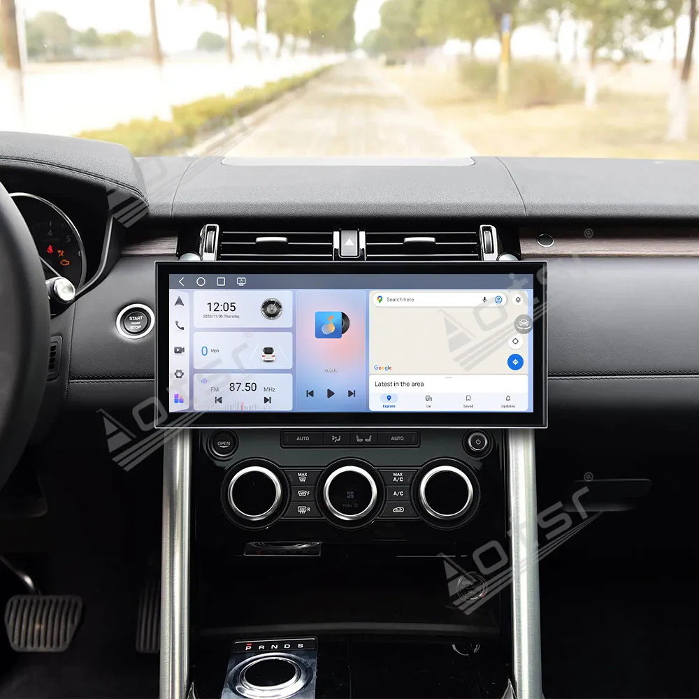 

15.8 Inch Android 15 CarPlay For Land Rover Discovery 5 2016-2017 Car Radio Screen Multimedia Player GPS Naviga Headuinit