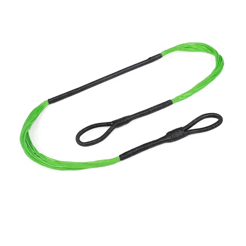 2 uds 445mm longitud de la cuerda del arco de ballesta 17,5 pulgadas 20 hebras 0,025 \'\'equipo de tiro con arco accesorios de arco y flecha