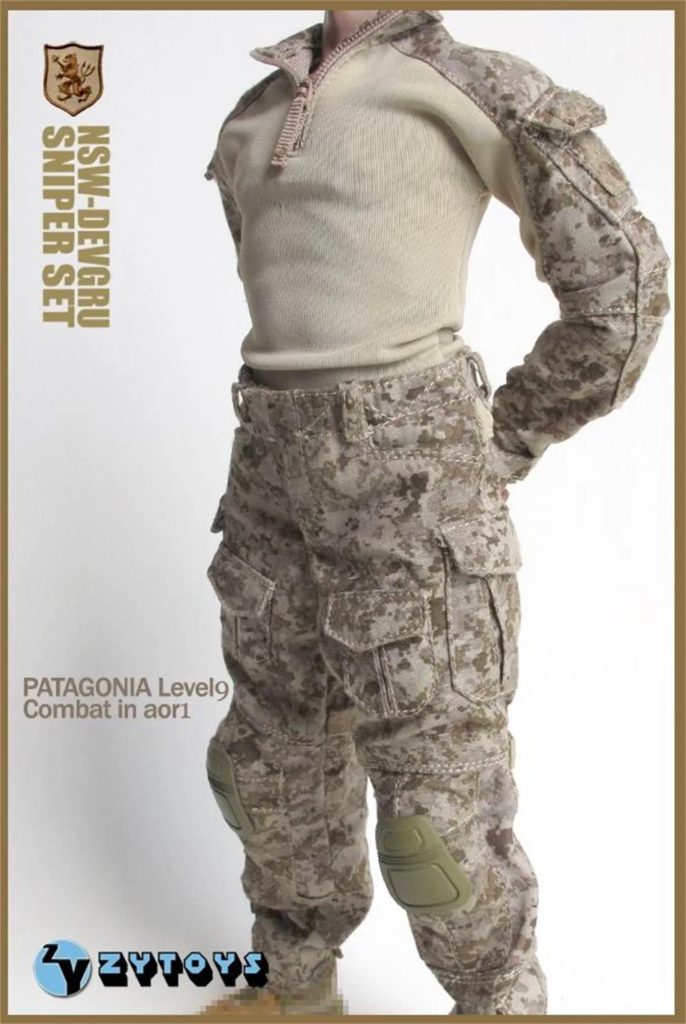 

ZYTOYS 1/6th US. Seal Soldier Sniper AOR1/AOR2 Weapons Dress Uniform Vest Suit Model No Body No Shoe For 12" Action Figure DIY