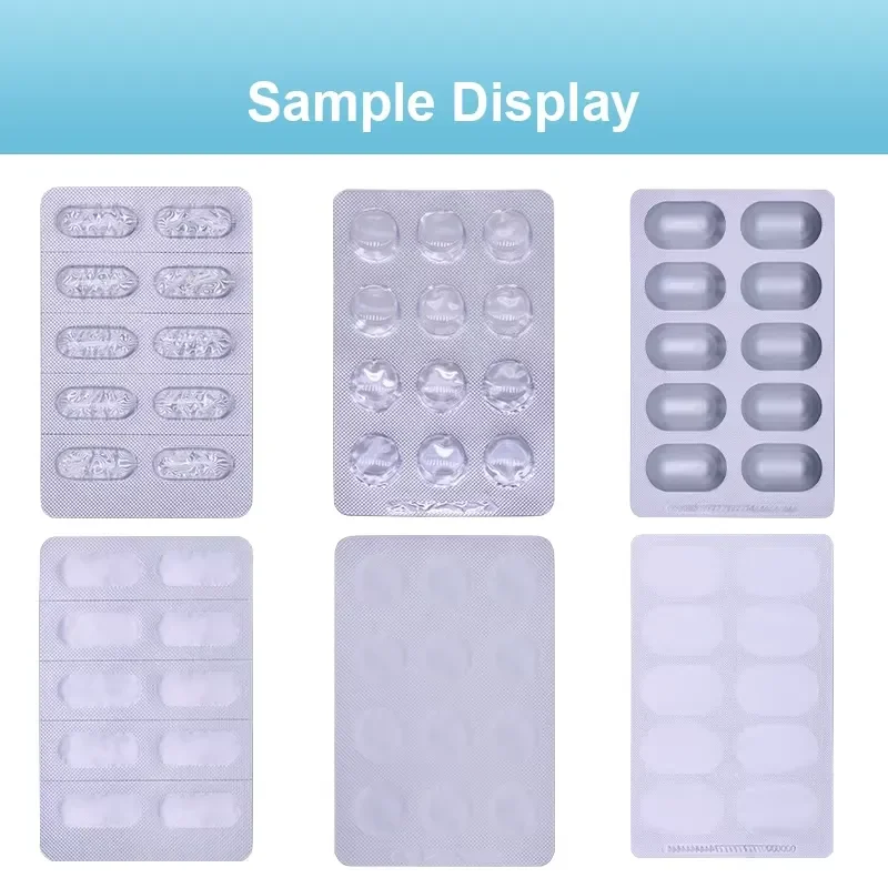 Ruida Packing DPP-90R High Quality Lab Mini Softgel   Blister Packing Machinery   Tablet Blister Packaging Machine