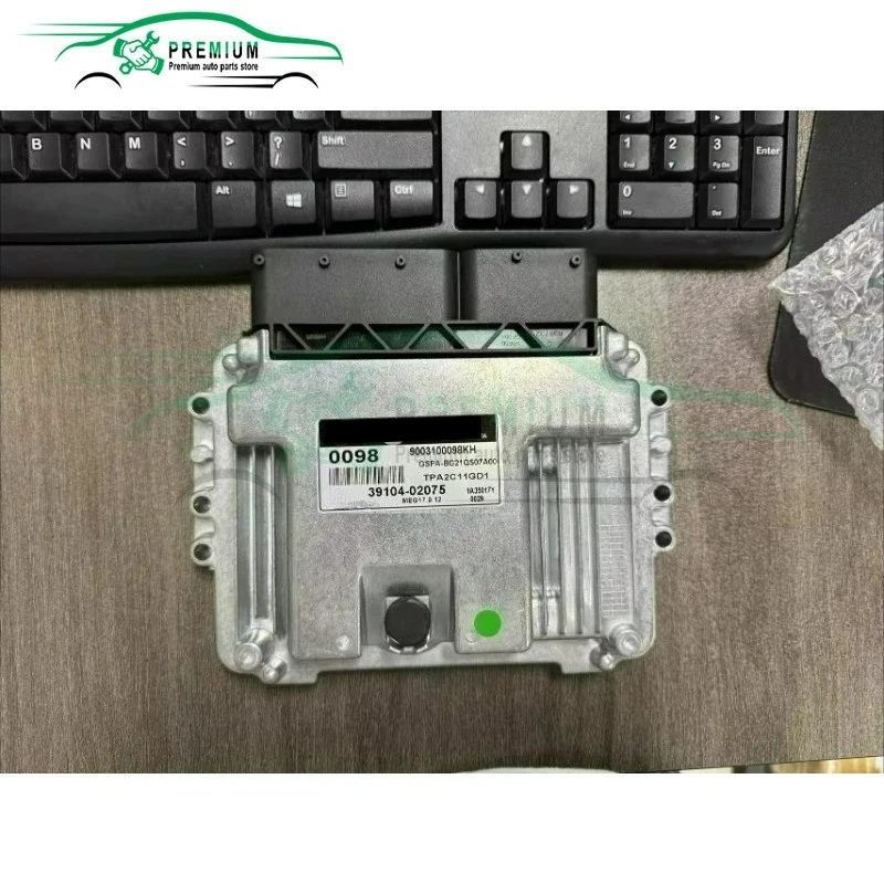 

Совершенно новый 39104-02075 новый ЭБУ двигателя автомобиля компьютерная плата электронный блок управления подходит для Hyundai MG17.9.12 0098