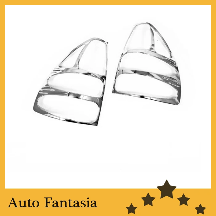 

Chrome Tail Light Cover for Toyota Prado Land Cruiser FJ120 -Free Shipping
