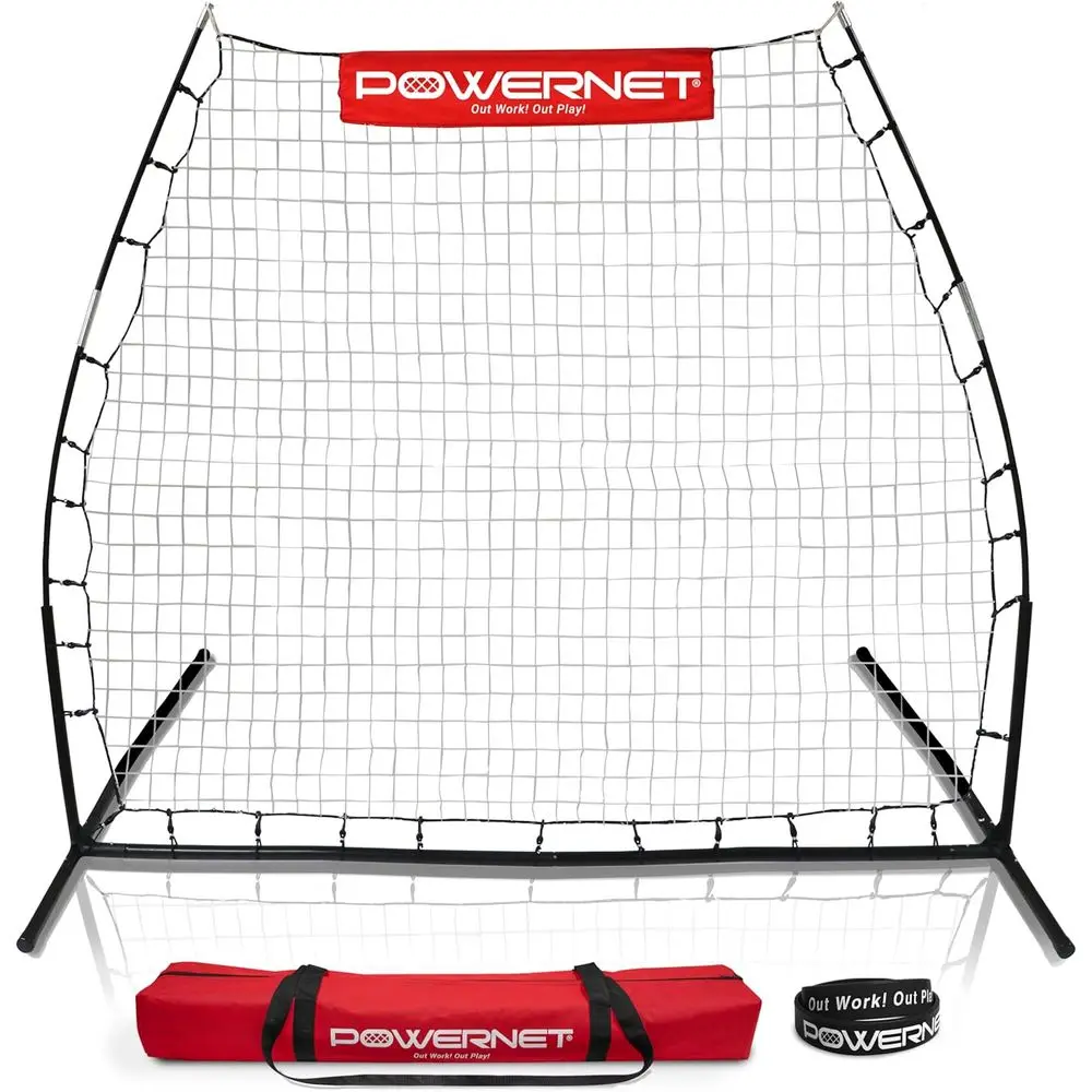 

Portable Dual-Sided Multi-Sport Rebounder: Soccer, Baseball, Softball Training Net
