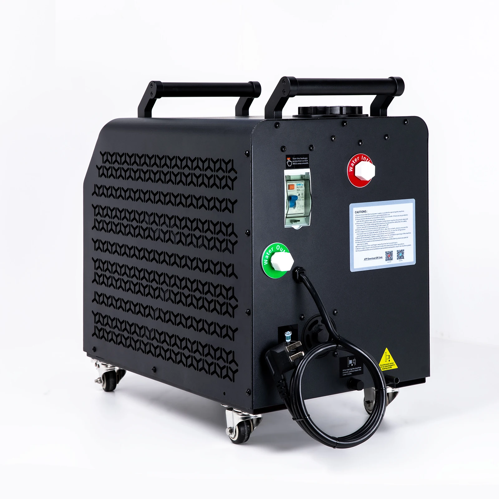 

Водяной охладитель для ледяных ванн с компрессором R410A и подключением 220В