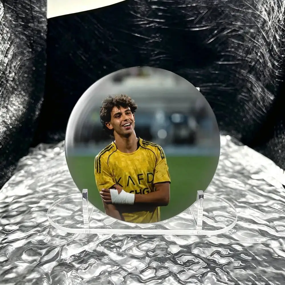 Joao Felix Football Brooch Metal Badge Brooch, Fashion Decorative Pins for Hat Bag Clothing Decoration Gift