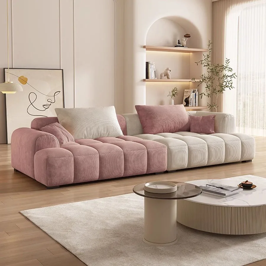 

Modern Living Room Sofas Fabric Sectional Lazy Living Room Sofas Family Velvet Confort Recliner Hotel Bedrooms Chaises Furniture