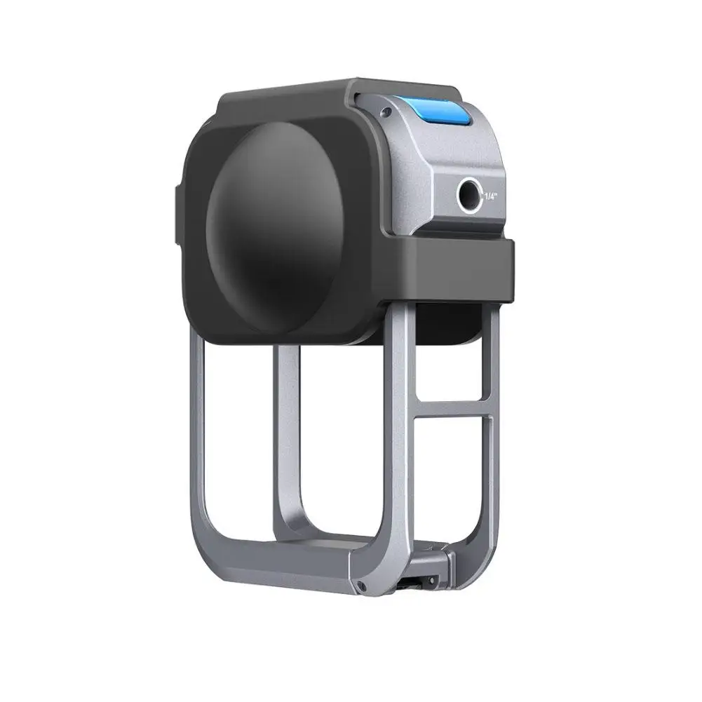 Aluminum Camera Cage for dji Osmo 360 with Multiple Expansion Mounts Safety Lock Metal Protective Frame Accessories Q7Z3