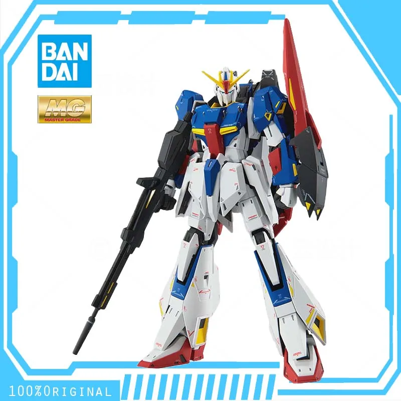 

In Stock BANDAI ANIME MG 1/100 MSZ-006 ZETA GUNDAM Ver.Ka Assembly Plastic Model Kit Action Toy Figures Gift