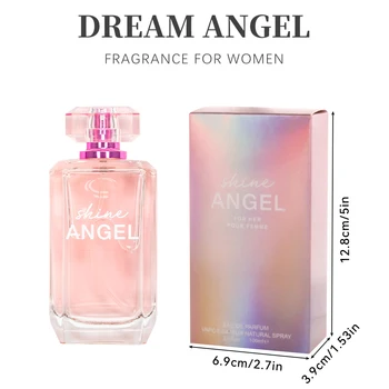 Parlaklık melek kadın EDP 3.4 ons (1 paketi) kadınlar için Eau de Parfum kadın kadınlar için koku uzun ömürlü parfüm