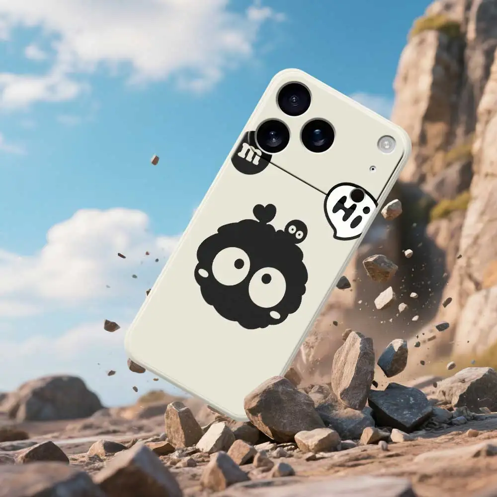 حافظة لهاتف آيفون 17 برو ماكس 17 Air 16 15 14 13 12 11 Pro Max XS Max 7 8 Plus 16e 16 15 Plus غطاء من البولي يوريثان الحراري Coque