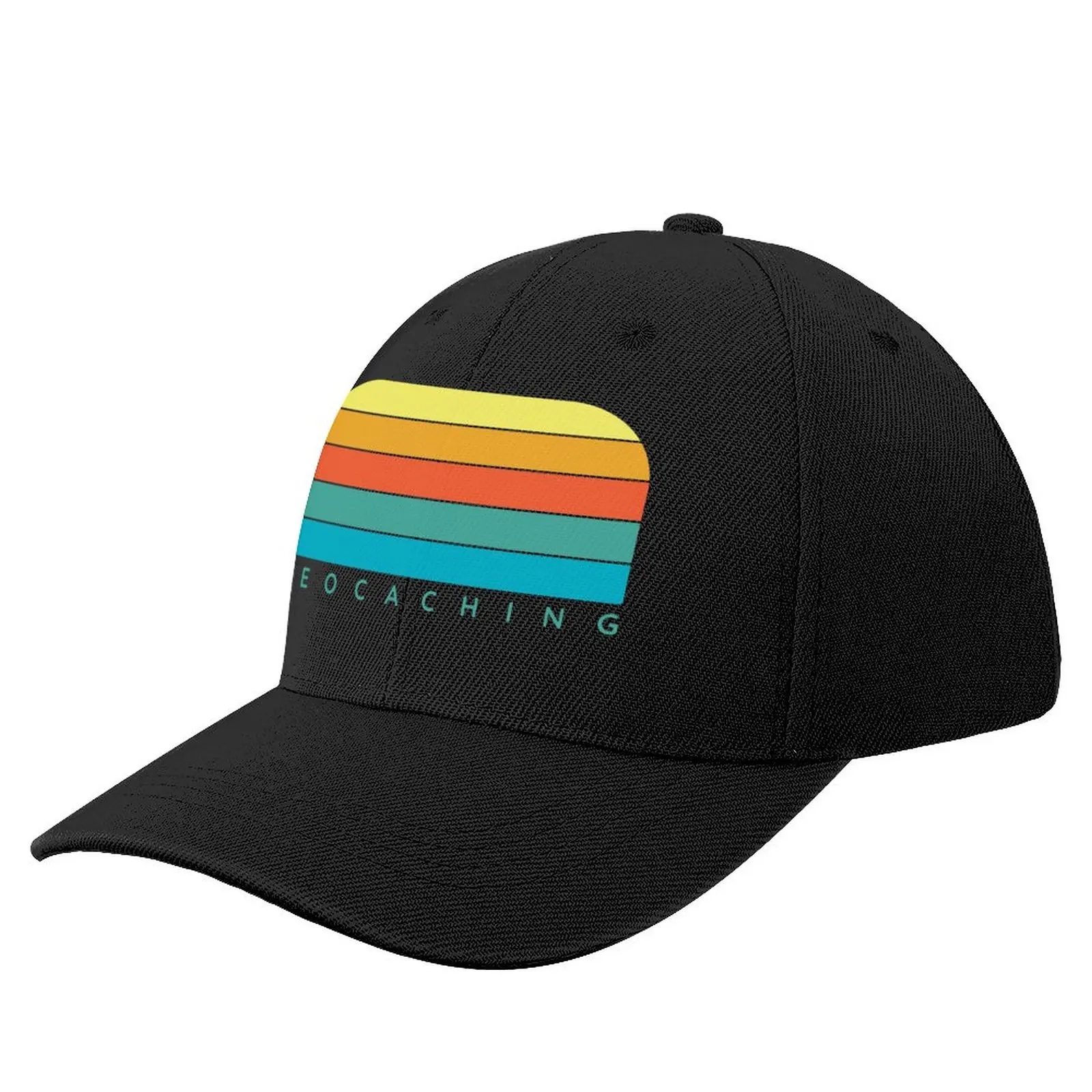 

Geocaching retro design Baseball Cap New In The Hat Kids Hat funny hat Mens Hat Women's