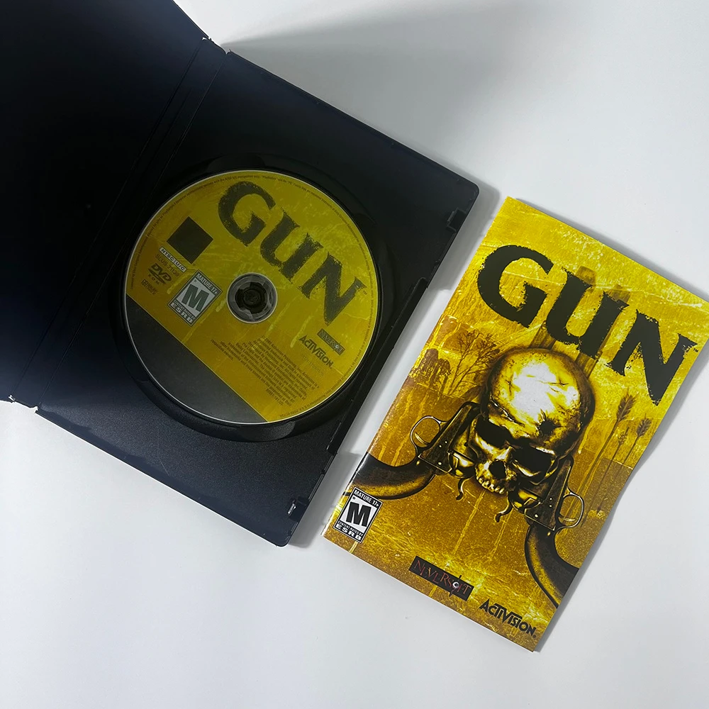 تخصيص الرقمية GUN NTSC U/C نسخة نسخة القرص الرجعية لعبة فيديو العمل لآلة PS المعدلة مع وظيفة القراءة المباشرة